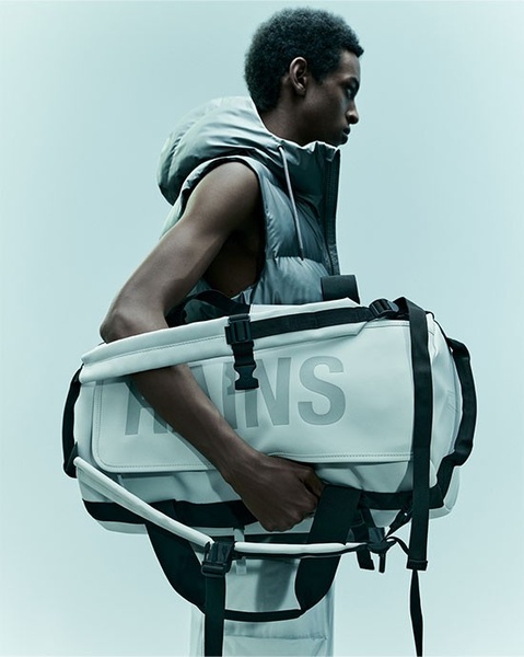 duffel bag, gym bag, travel bag, sports bag, weekend bag, carry bag, new arrival, brand awareness, editorial, lifestyle, bold, fresh, neutral, blue